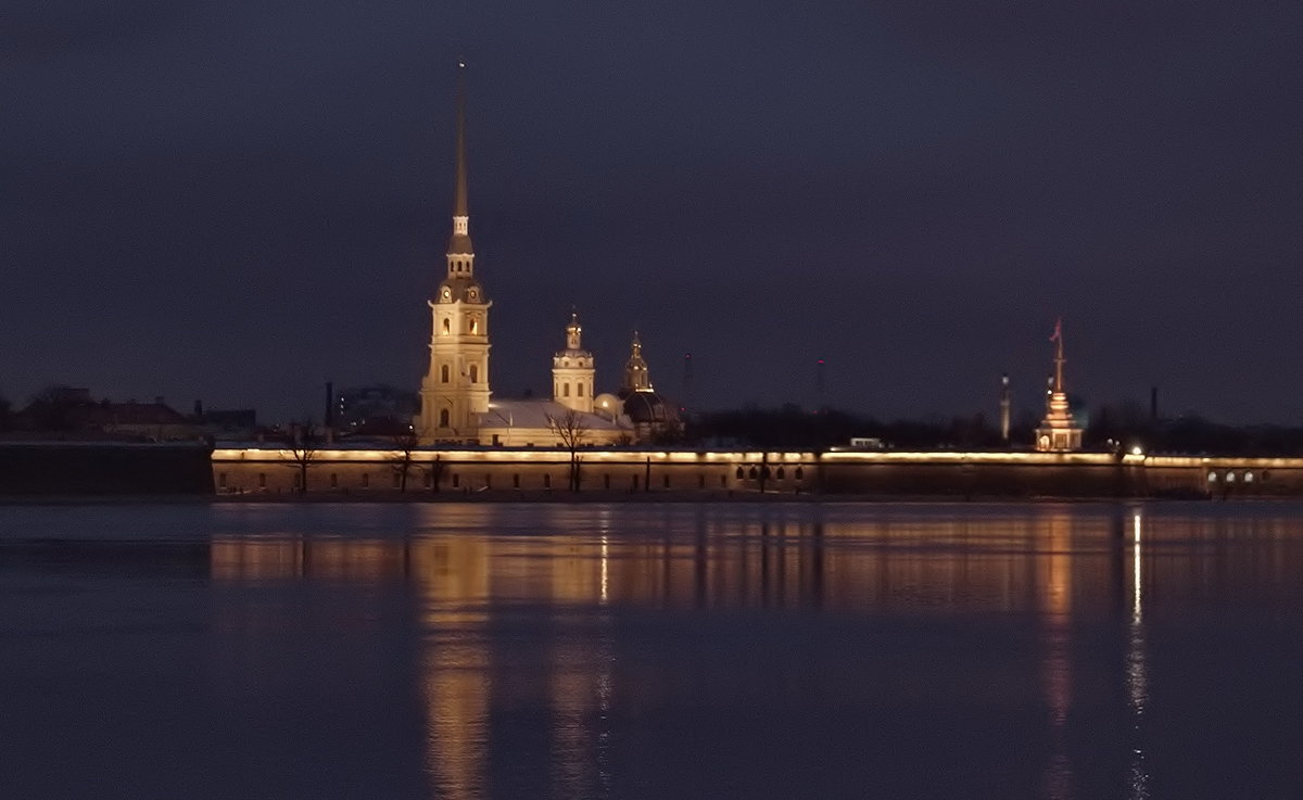 Нева в январе - Олег Попков