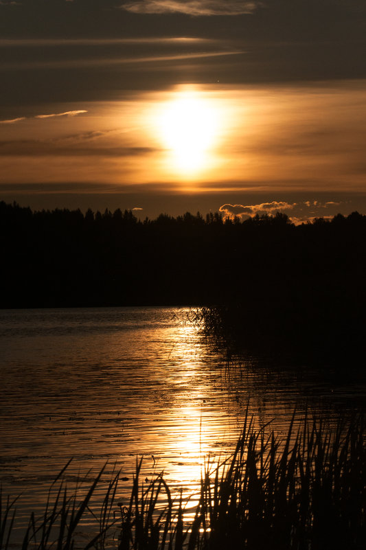 закат на озере - Даниил pri (DAROF@P) pri