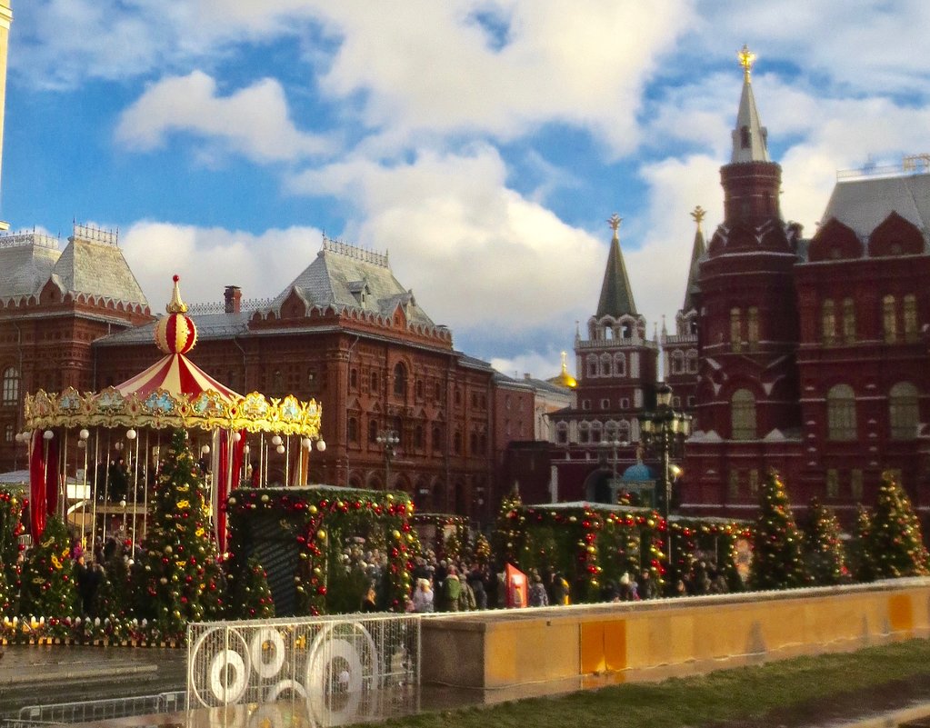 новогодние ярмарки в Москве - Елена 