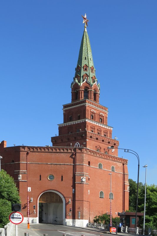Боровицкая башня кремля - Вера Щукина