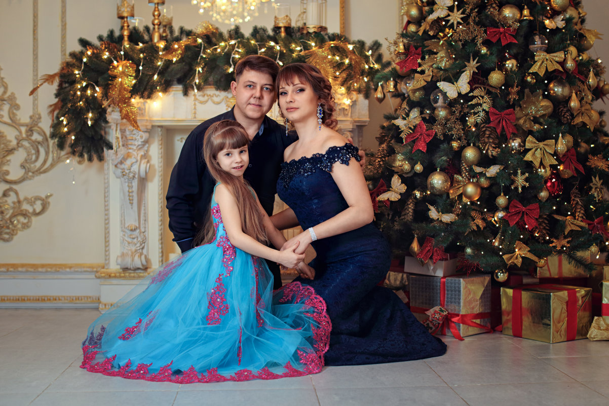 Семейная Новогодняя открытка - Георгий Бондаренко