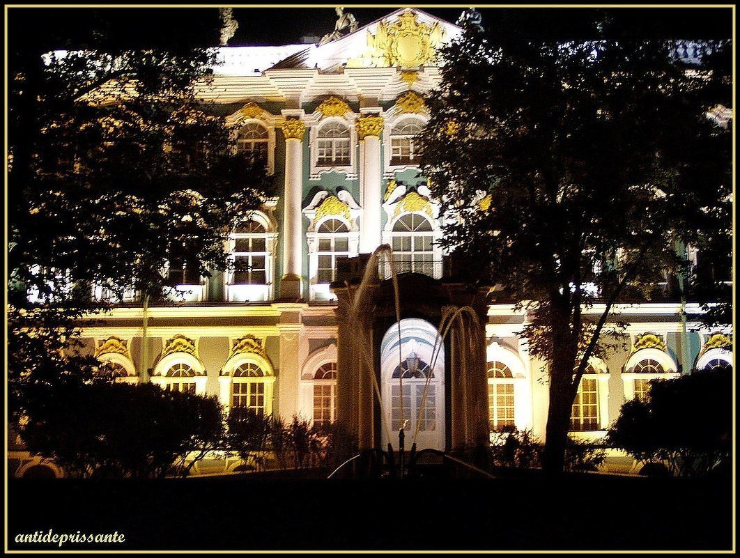 Зимний дворец ночью - vadim 