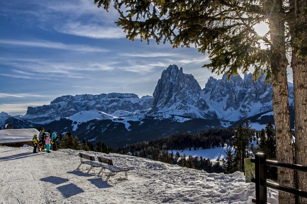 winter day in the Dolomites - Dmitry Ozersky