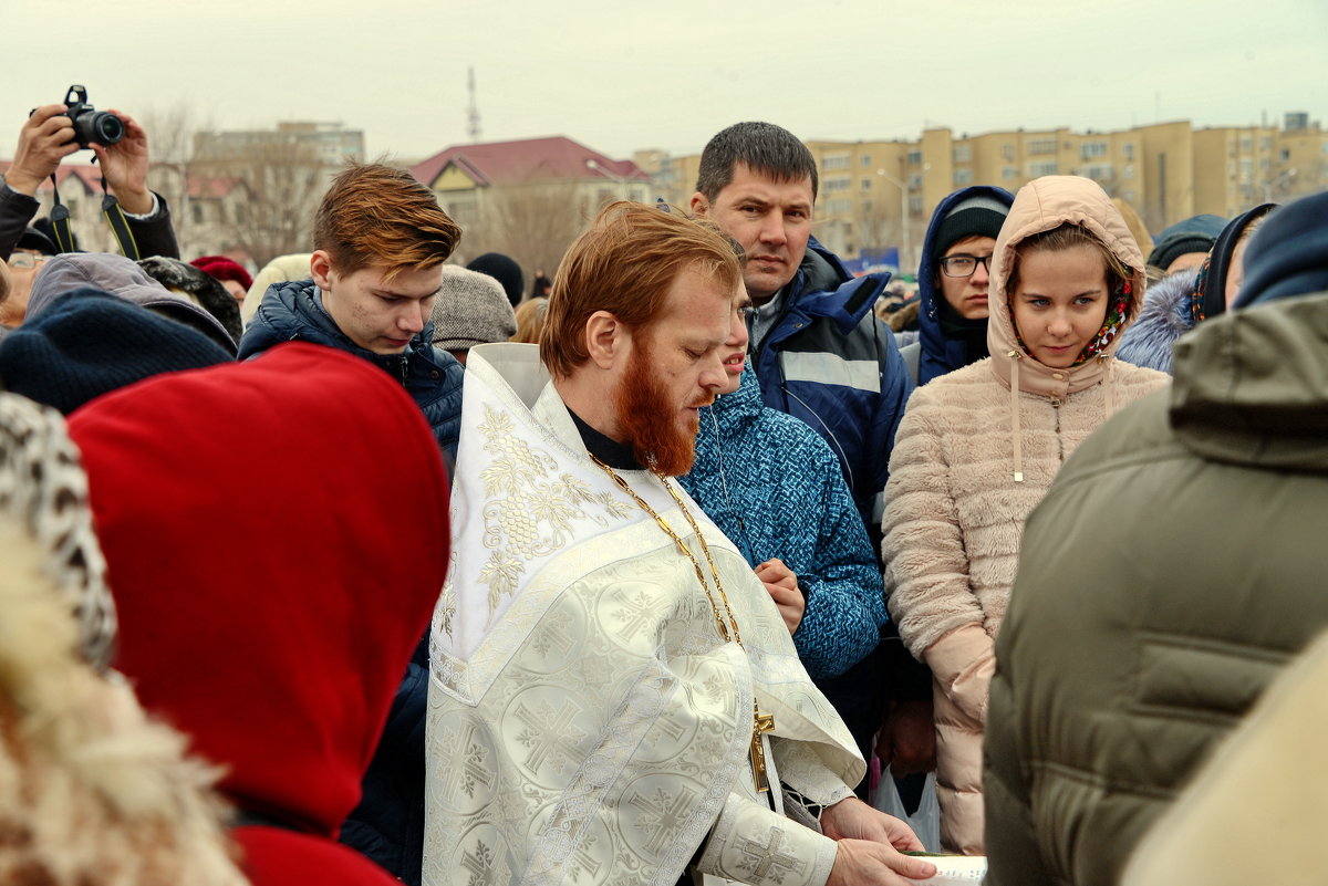 Освещение воды на берегу Каспия - Анатолий Чикчирный