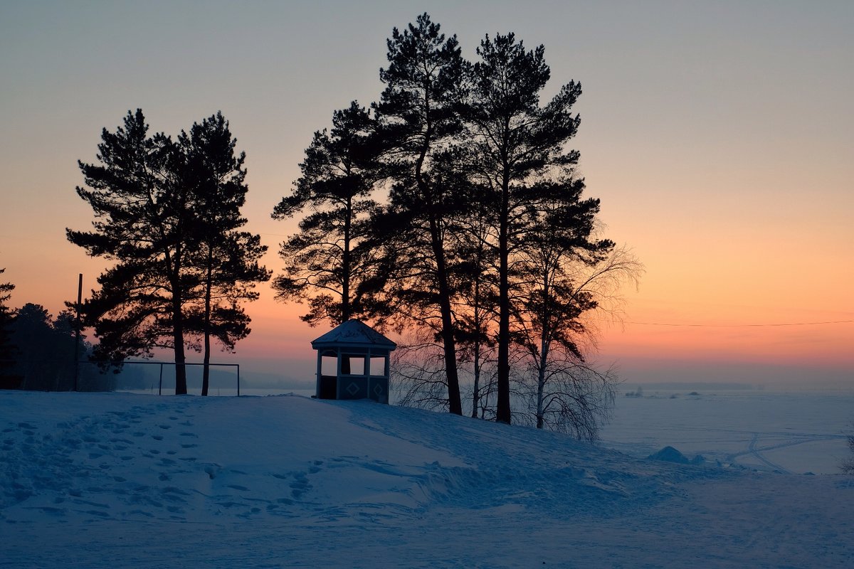 Морозный закат - Олег 