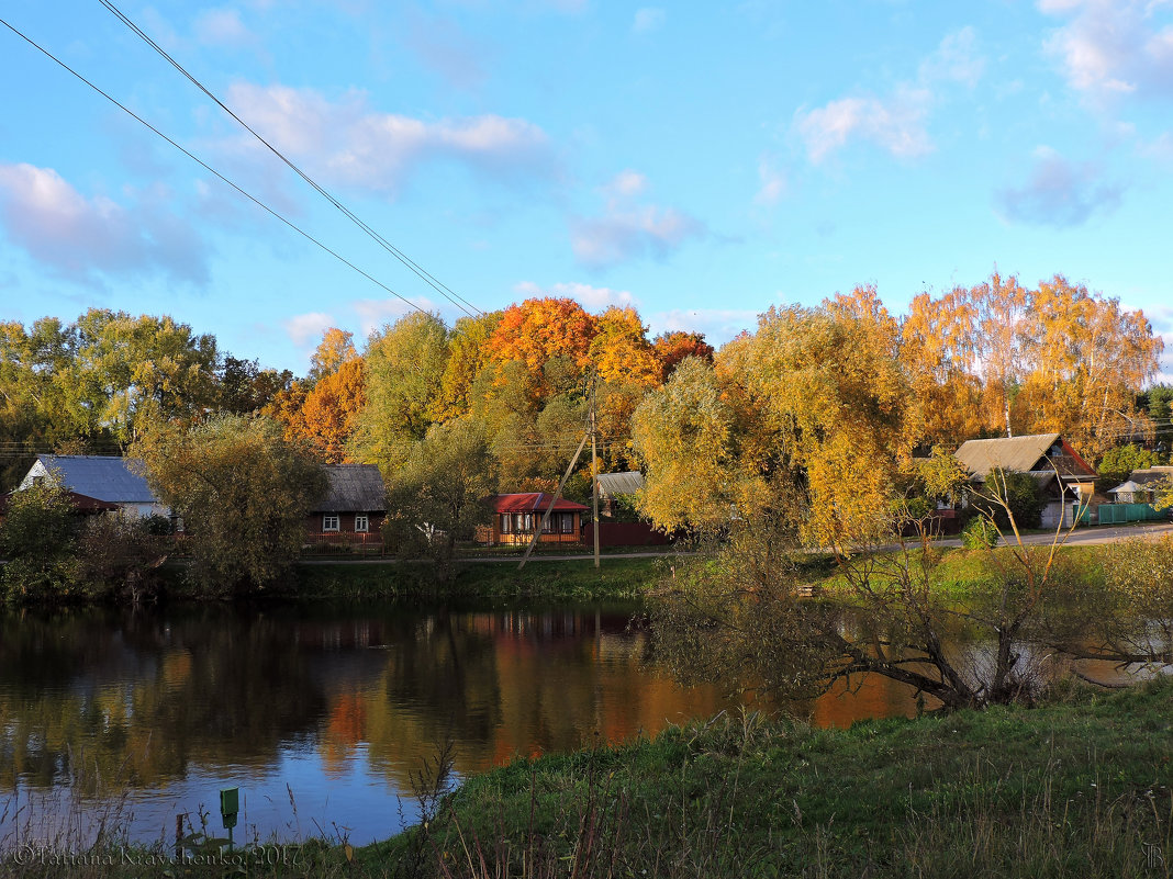 Осень у реки - Tatiana Kravchenko