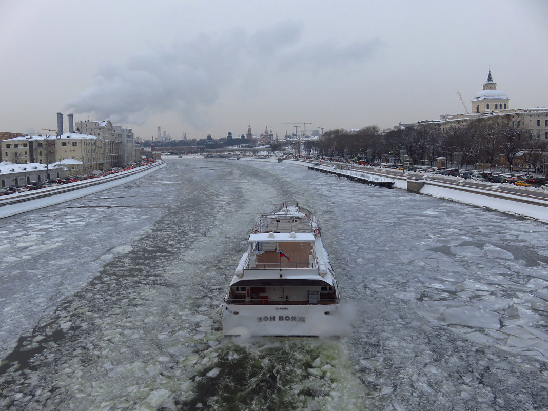 Москва-река зимой - Андрей Лукьянов