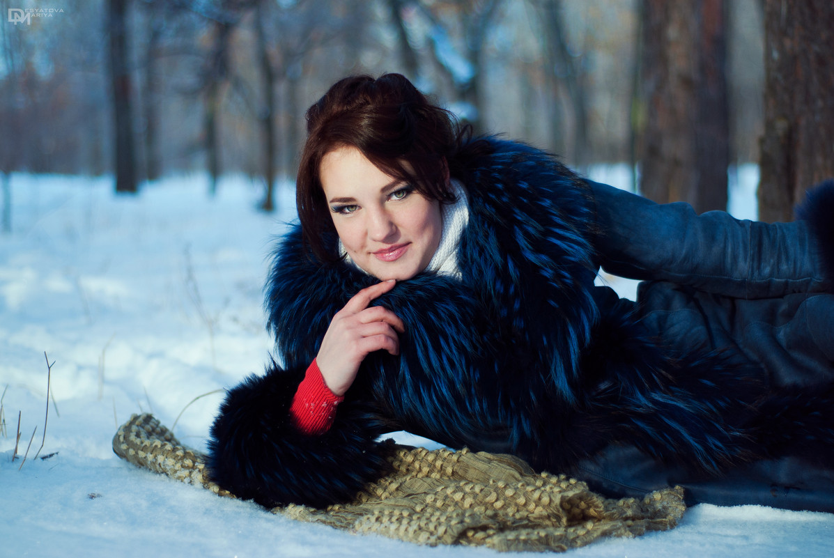 На снегу - Uliyana Makshanova