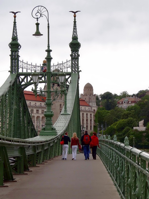 Мост Франца Иосифа через Дунай в Будапеште. - Ольга 