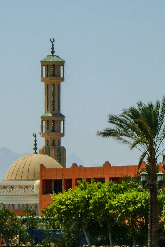 Хургада, мечеть с минаретом - Ирина Приходько