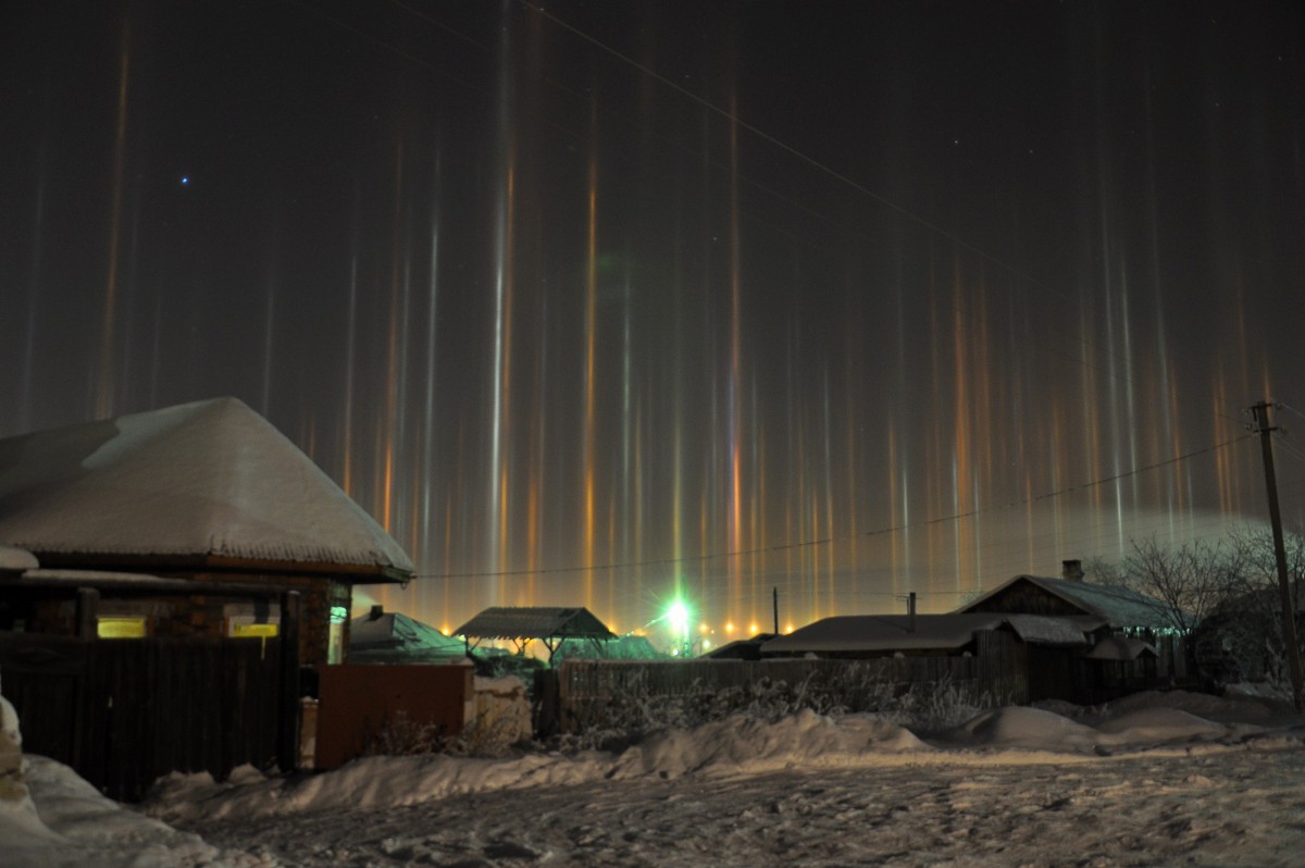 Северное сияние 11.12.12 в 7.20 - Дима Макаров