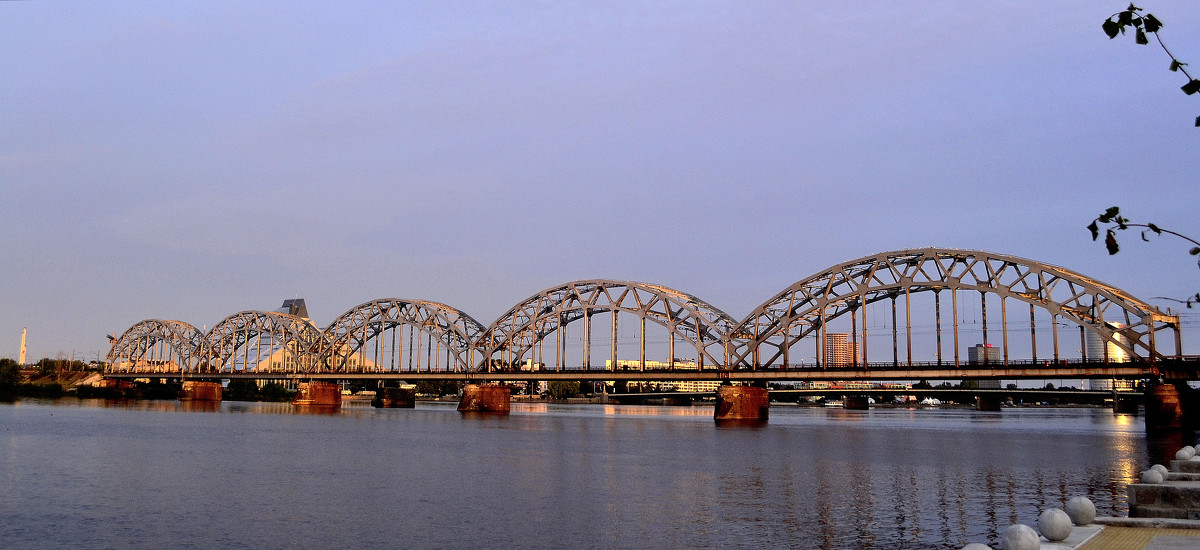 Рижский ЖД мост - Eugene Ger