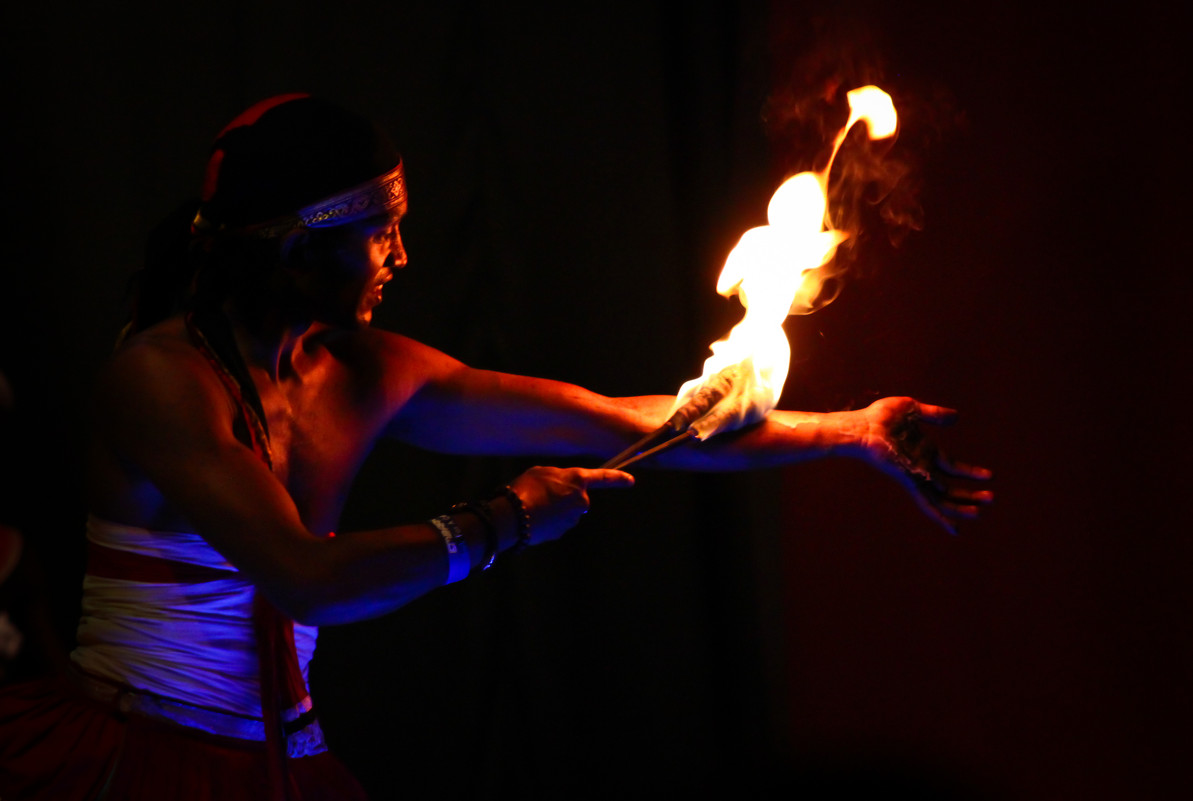 танец с огнем - Victoria Shashirina