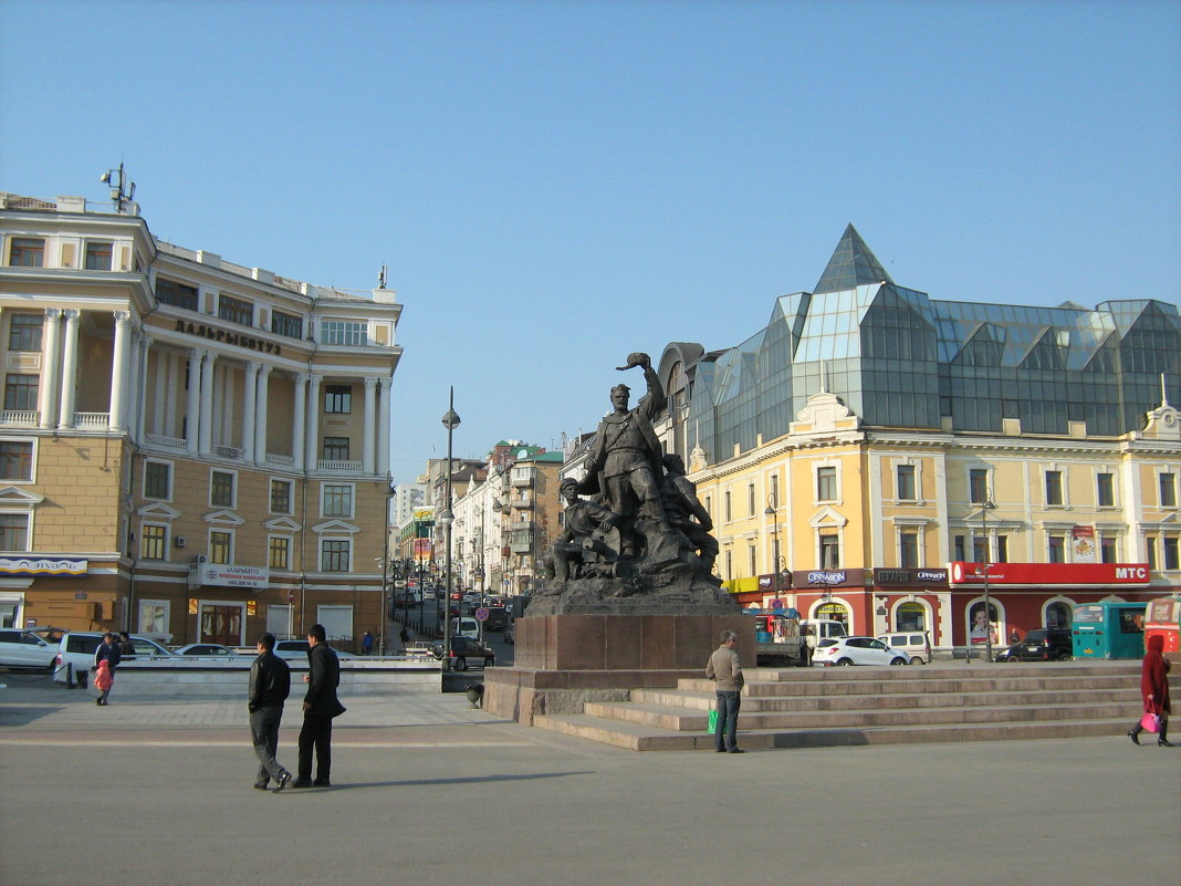 В центре Владивостока - Марина Рыбалко