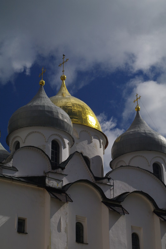 Купола Софийского собора в В.Новгороде - Александр 