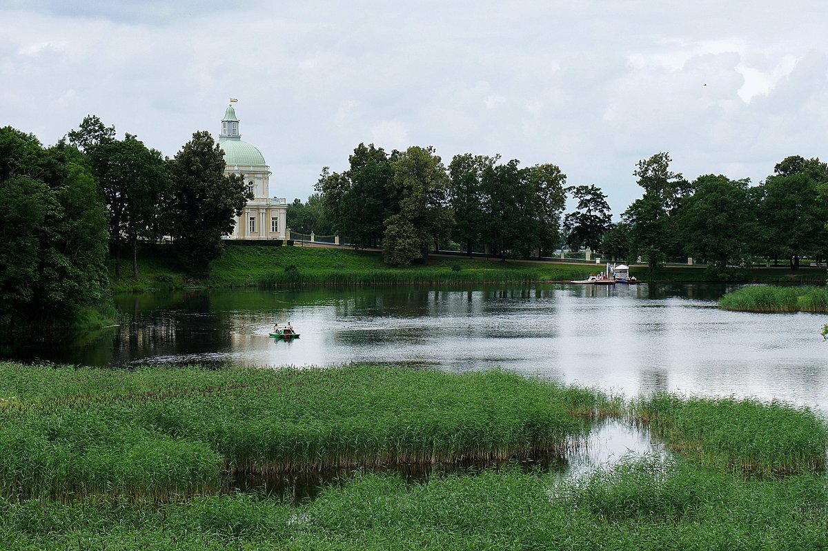 Нижний пруд и Японский павильон Большого дворца - Елена Павлова (Смолова)