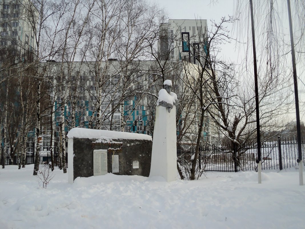 Памятник Воинам ВОВ 1941-1945гг. школа № 11 города Люберцы - Ольга Кривых