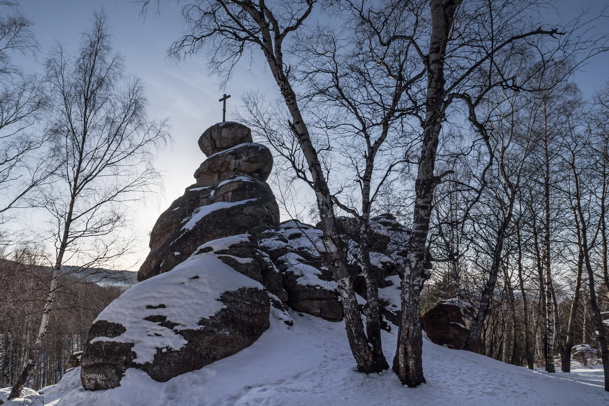 Скала Церковка на одноименной горе - Виктор Четошников