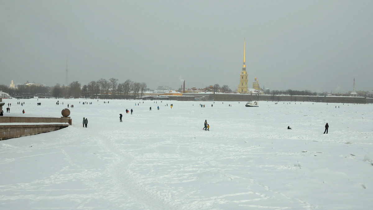 Великий исход народов ...на лёд.. - tipchik 