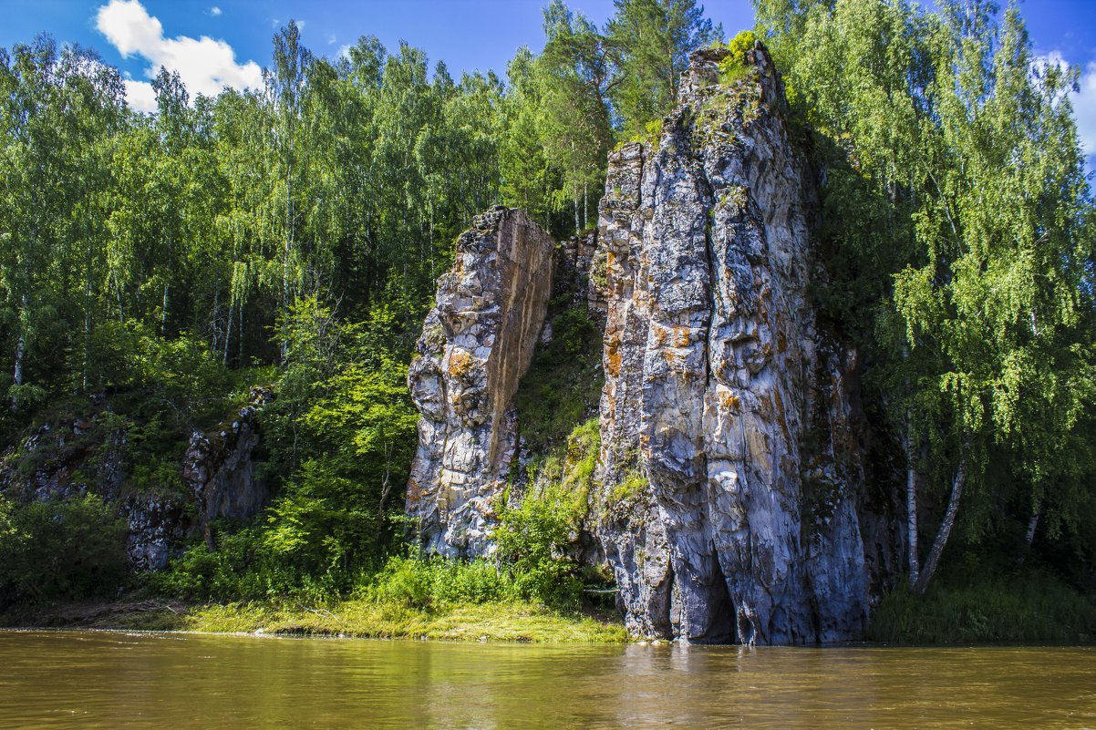 Природные Уникумы Урала река Чусовая