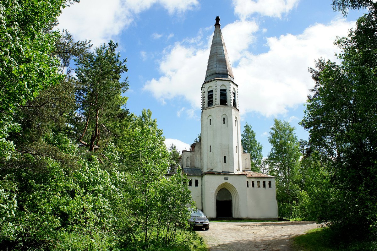 Недействующая лютеранская кирха в п. Лумиваара - Елена Павлова (Смолова)