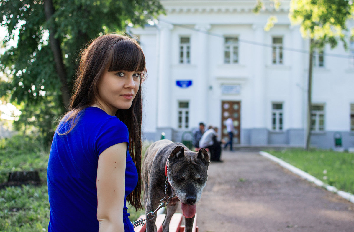 Прогулка с собакой - Ксения ПЕН