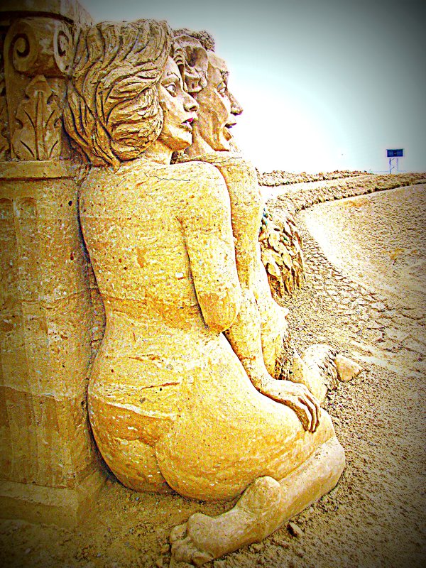 Международная выставка песчаных скульптур. - Владимир Драгунский