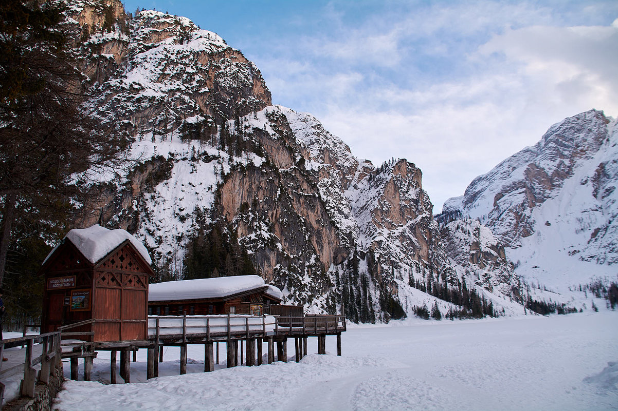 Pragser Wildsee Италия    Тироль  Причал - Sergej 