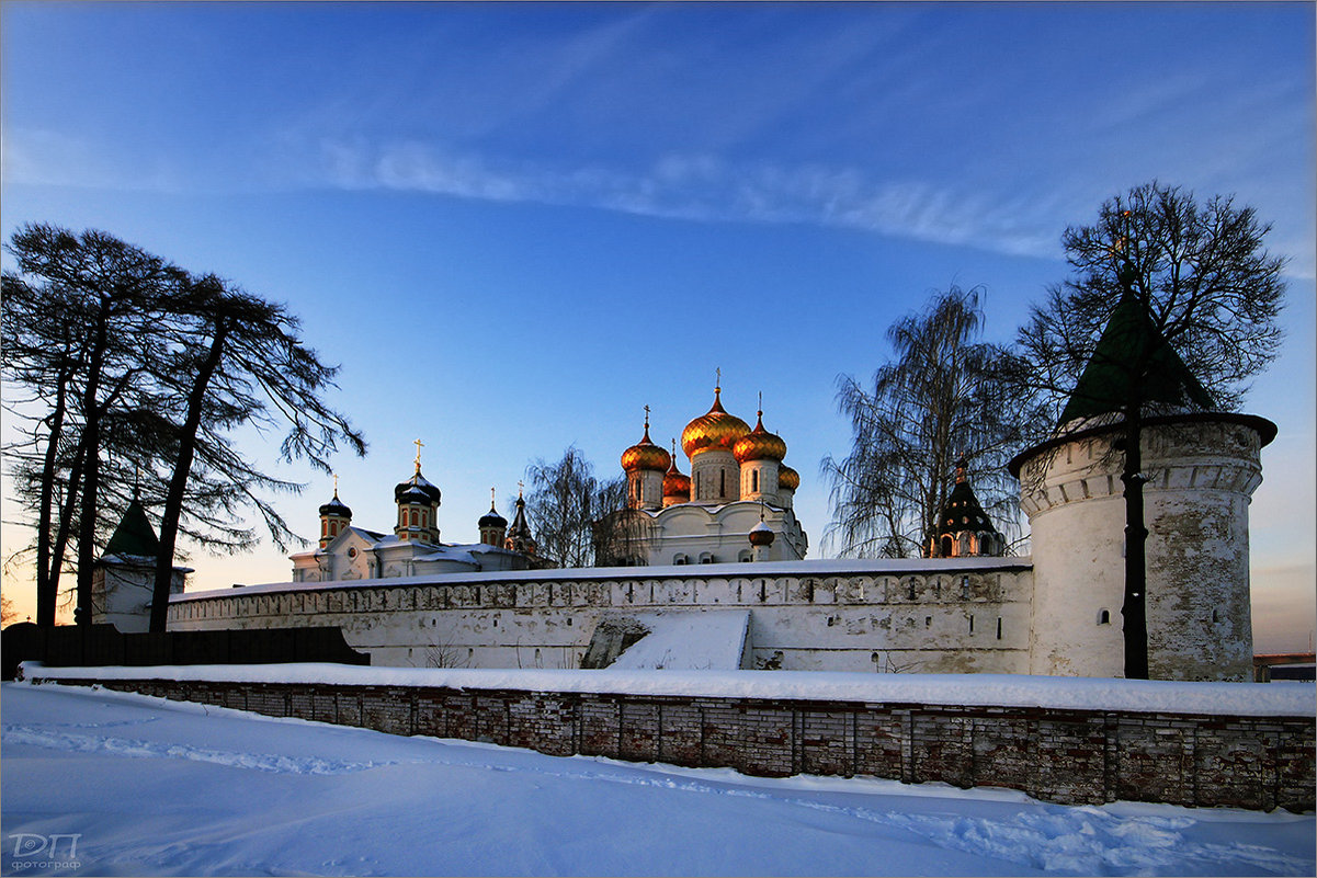 Ипатьевский монастырь Кострома зима