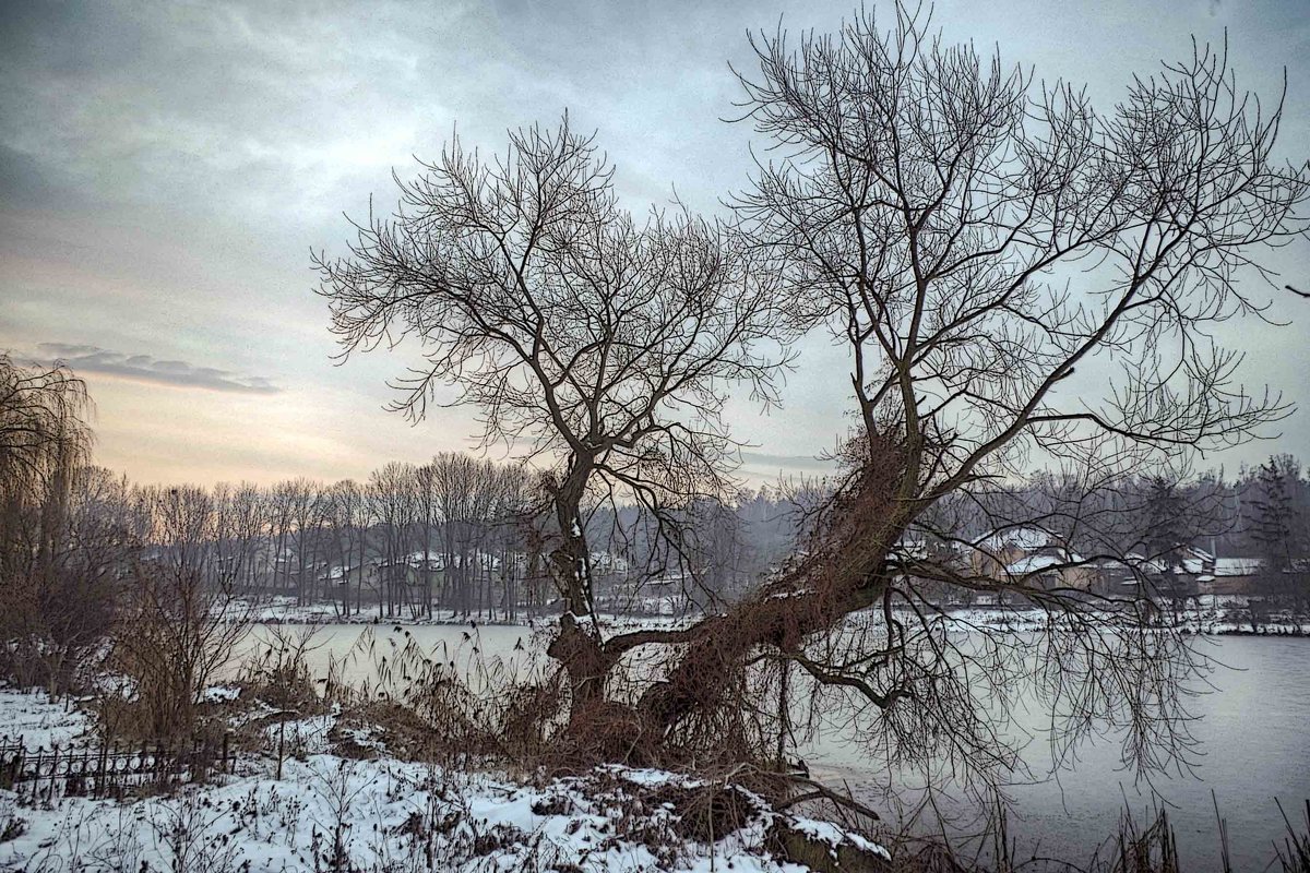 зимний пейзаж - юрий иванов