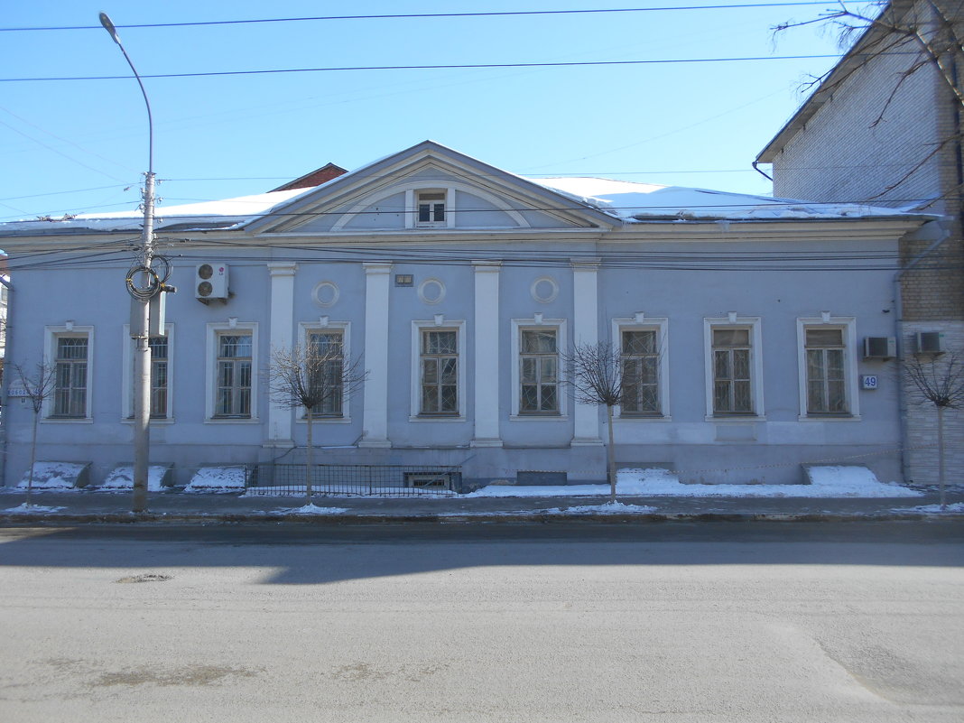 Дом мещан Стародубских, где квартировал М.Е.Салтыков-Щедрин во время службы в Рязани 1867-1868 гг - Tarka 