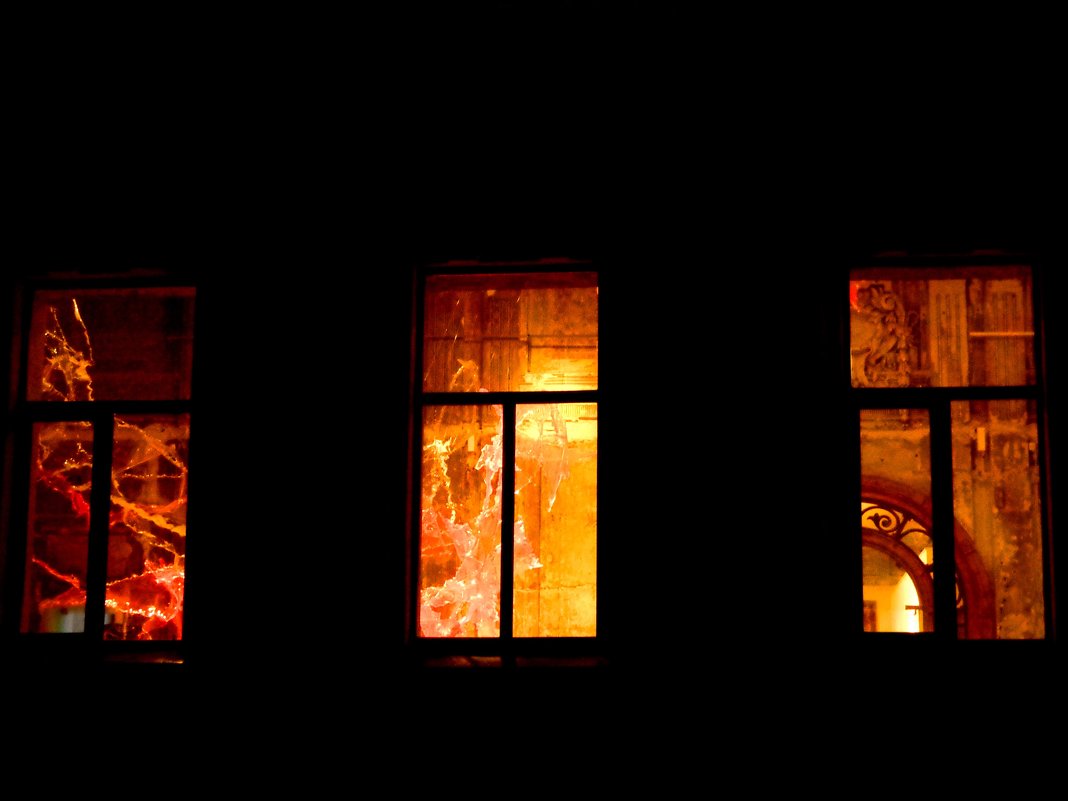 Фото из окна дома ночью ( фото) » НА ДАЧЕ ФОТО