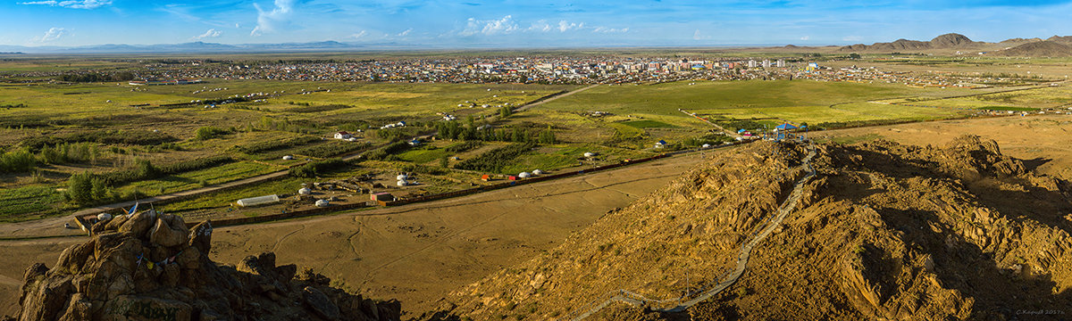 Панорама Улаангома - Сергей Карцев