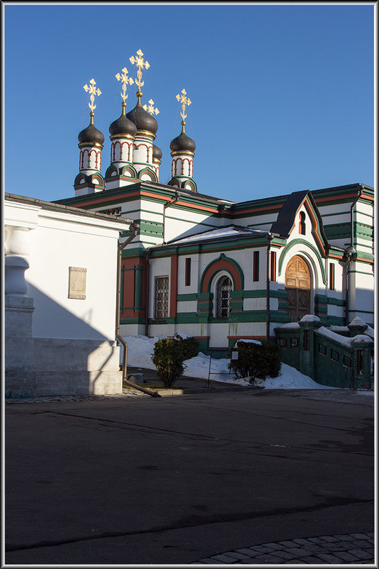 Москва. Богородице-Рождественский монастырь. - Михаил Розенберг