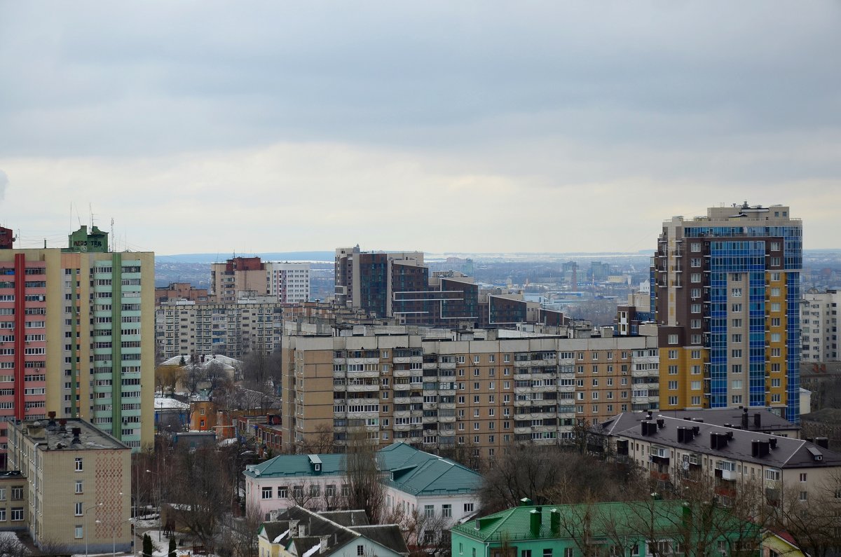 Белгород. Вид из высотки в парке им. Ленина - Сеня Белгородский