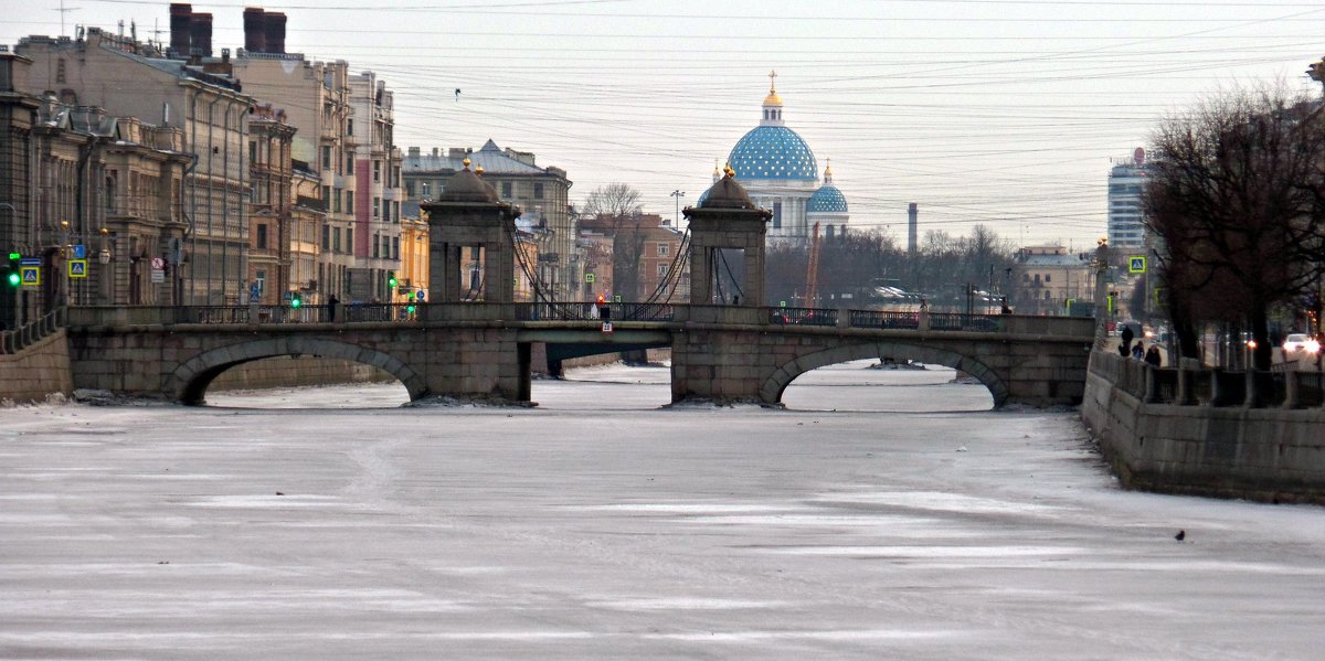 Мост Ломоносова. - Марина Харченкова