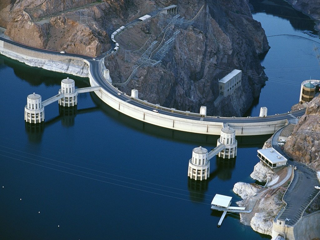 Уникальная плотина Гувера и ГЭС на р.Колорадо (1935 г., США) - Юрий Поляков