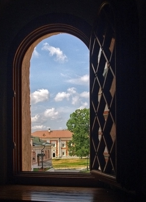 Вид  из  окна Успенского (Иверского) собора. - Галина Каюмова