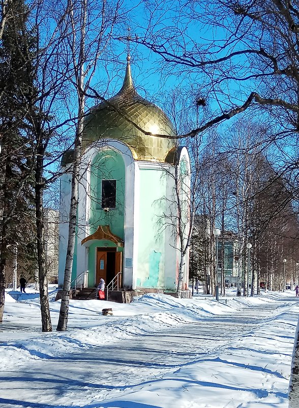 Часовня Александра Невского в Северодвинске - Александр Бычков