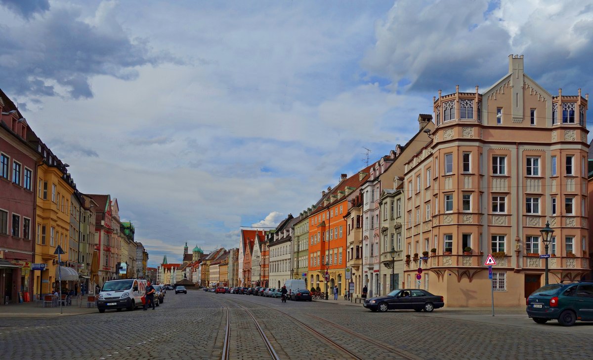 Augsburg, Maximilianstraße - Galina Dzubina