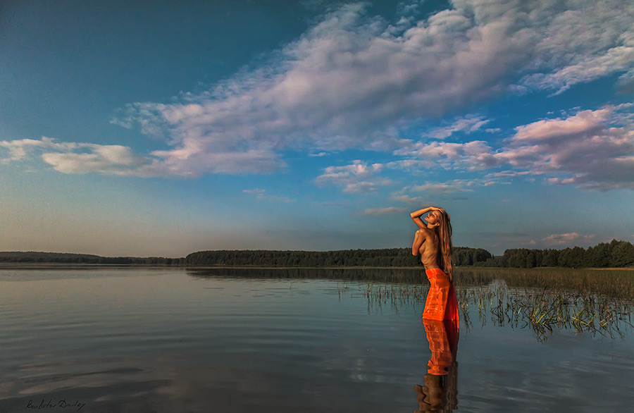 вечер на озере - Дмитрий Булатов