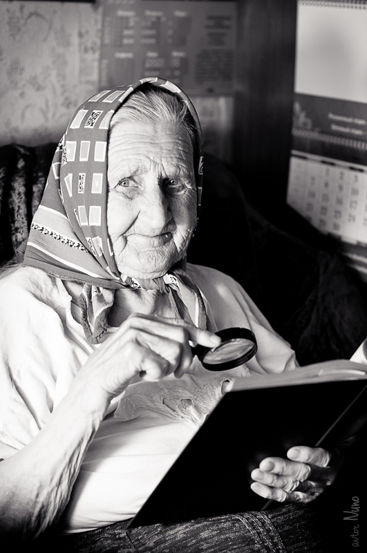 Мария, портретная фотосессия в канун 90-летия - Наталья Житкова