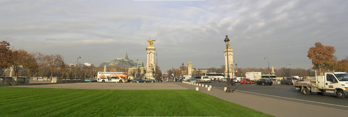 Вид на мост Александра 3 - Париж - Kamyshlov Victor 
