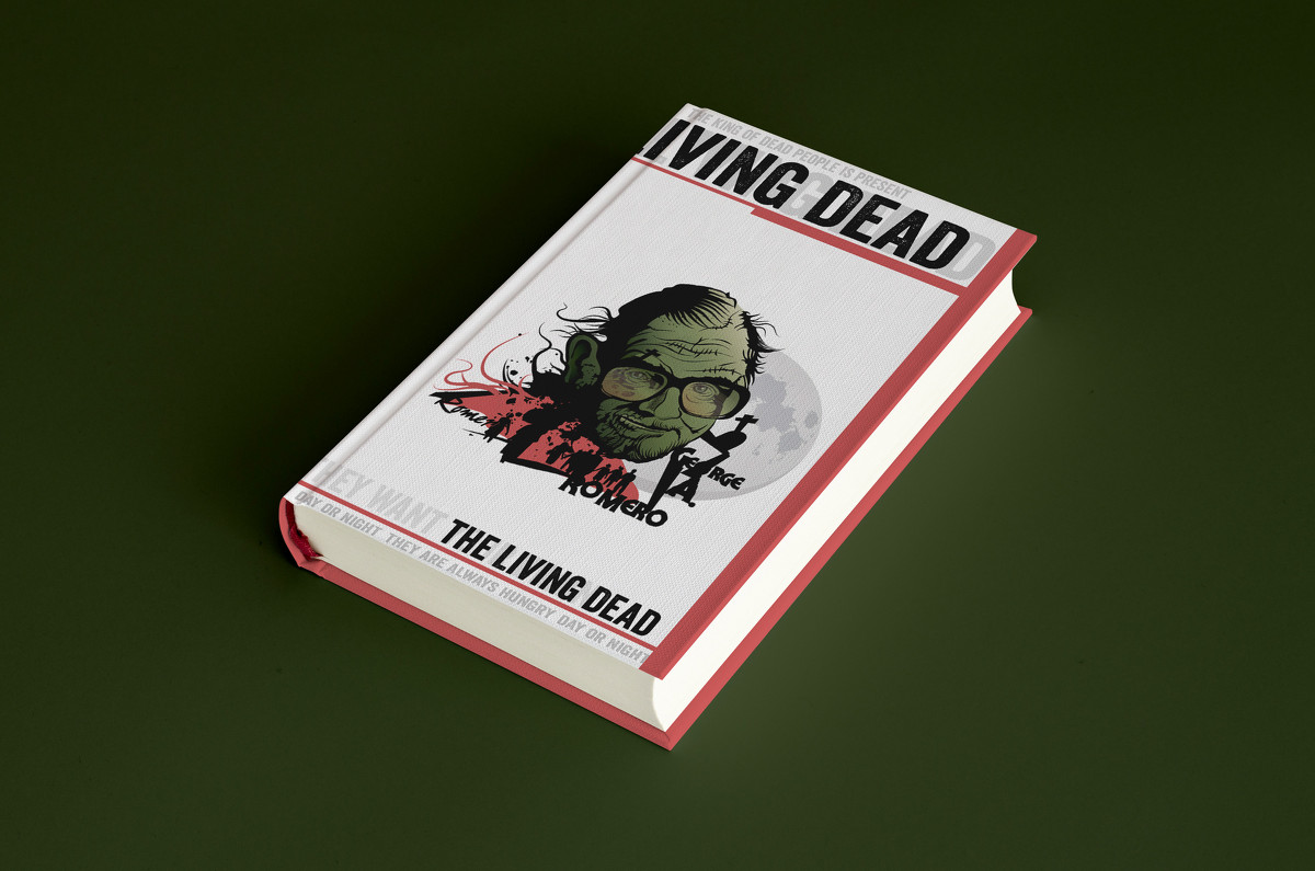 Обложка книги Ромеро &quot;Живые мертвецы&quot; - Alexey Pankov