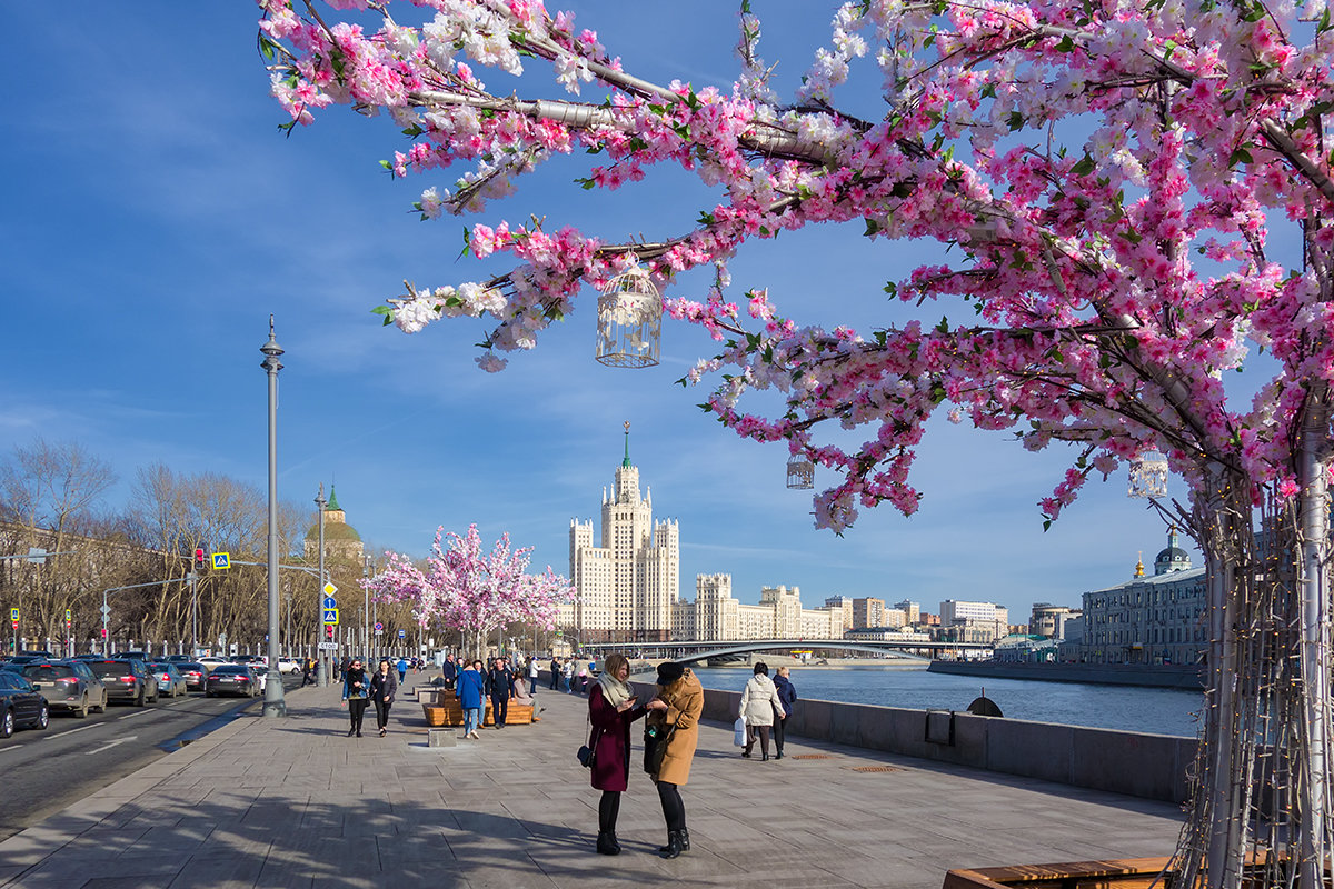 Картинки москва весной