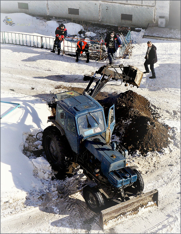 Арктика. Трактор - Кай-8 (Ярослав) Забелин