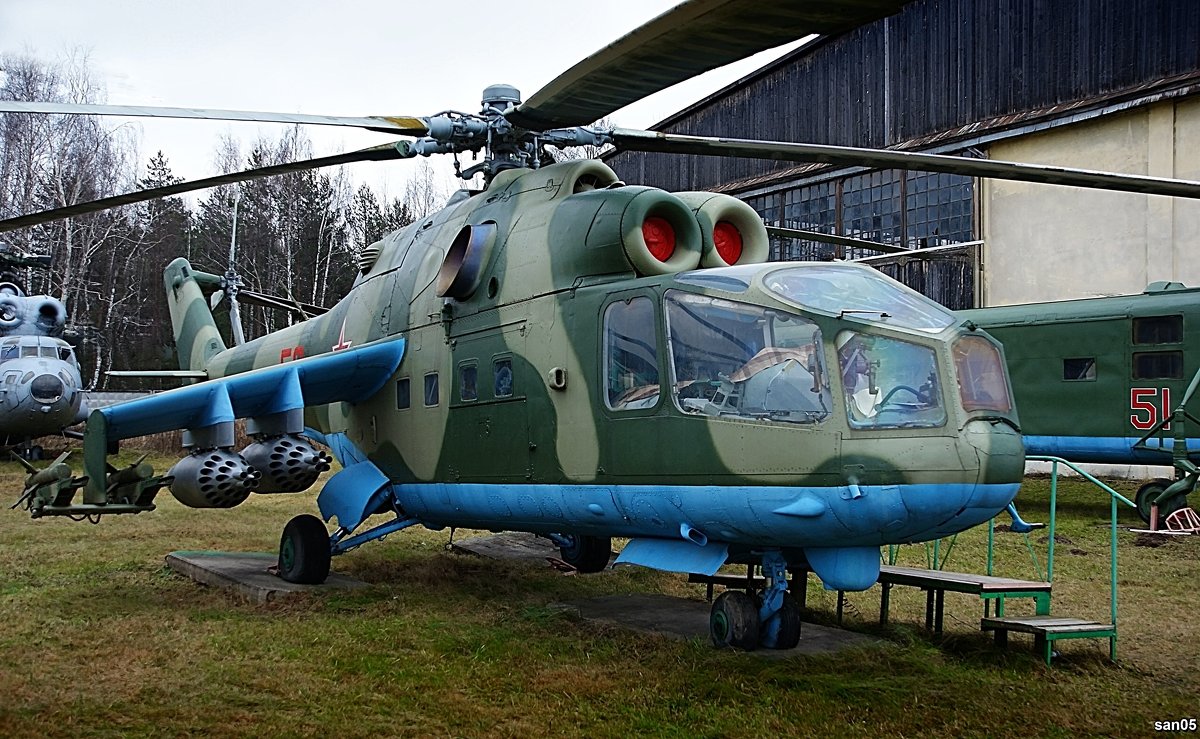 Ми-24А  Транспортно-боевой вертолёт - san05 -  Александр Савицкий