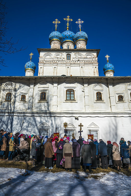 Крестный ход в Церкви Казанской иконы Божией Матери в Коломенском. - Игорь Герман