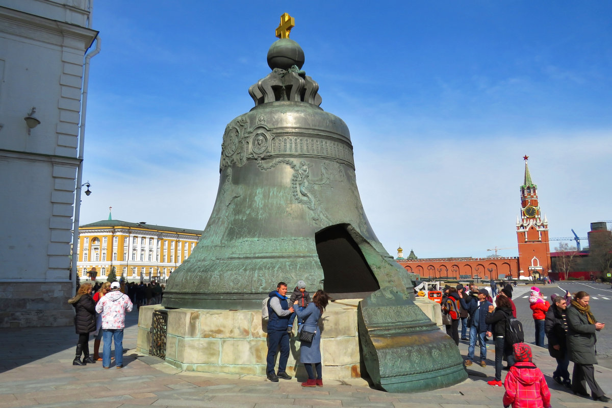 Кремль Московский площадь царь колокол