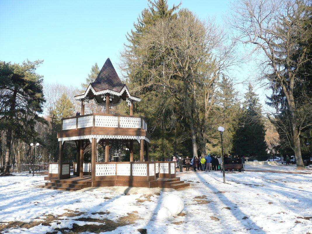 Зимой в Курортном парке - Виктор 
